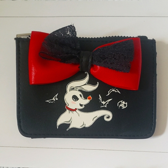 SOLD! NWOT Disney Nightmare Before Christmas Zero Card Holder and Change Purse - Picture 1 of 7